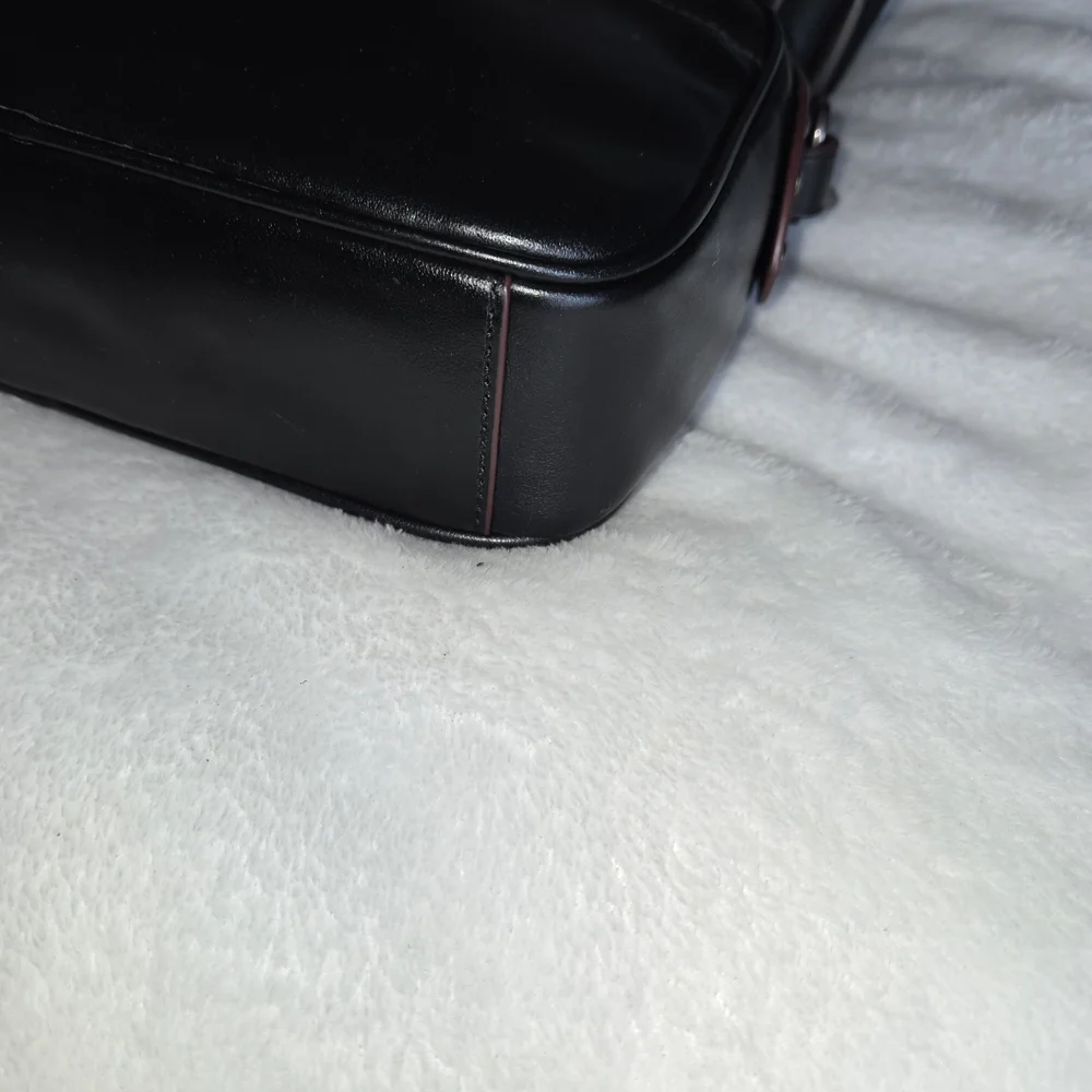 Coach F76911 Graham Crossbody  With Signature Motif and Studs Gun Metal Hardware